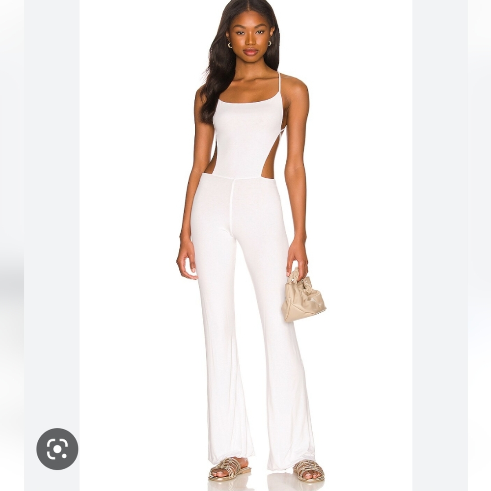 Indah White Jumpsuit